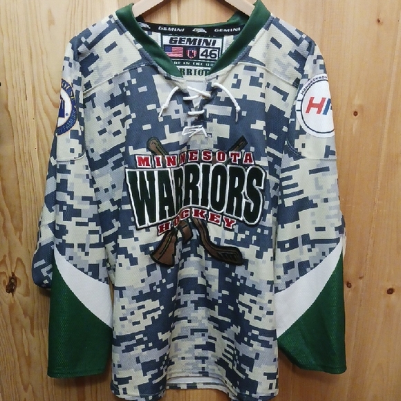 Gemini Minnesota Warriors Hockey Jersey - Picture 1 of 8